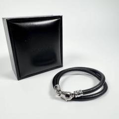 BVLGARI - 新品同様 ブルガリ 2連ブレスレット チョーカー 黒