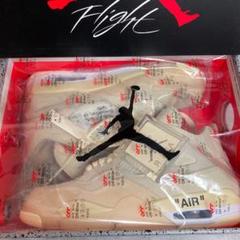 グエンゴック様 専用 JORDAN4 Off-White Sail 25cm