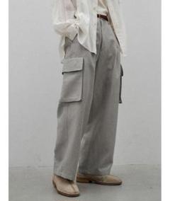 パンツ LIDNM WOOL LINEN BACKSATIN WIDE CARGO 2025年最新】wool linen backsatin cargoの人気アイテム - メルカリ