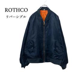 ロスコ MA-1 ネイビー 希少2XL パーティを彩るご馳走や フライトジャケット Rothco ROTHCO MA-1