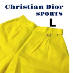 80〜90s Christian Dior SPORTS ハーフパンツ 黄色 L 80〜90s Christian Dior SPORTS ハーフパンツ 黄色 L - メルカリ