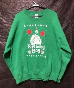 ー品販売  □レア□イエスキリストBirthday Boy□スウェット・X L・GILDAN トップス