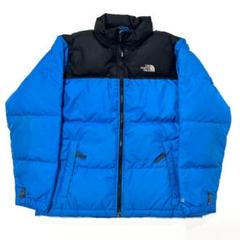 USA企画105ノースフェイス子供キッズ550ブルー青ヌプシダウンジャケット THE NORTH FACE ノースフェイス キッズ ダウンジャケット K'S