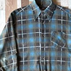 vintage プリントネルシャツ プリネル XL カートコバーン