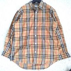 BURBERRYS バーバリーシャドーホース ノバチェックシャツ　美品　XL