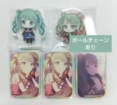 プロセカ ビビバス 初音ミク ころっと びびむす キーホルダー スクエア缶バッジ