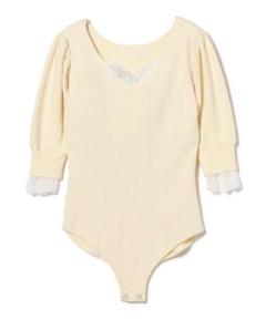 BEAMS COUTURE ビームスクチュール ニットレース ボディスーツ