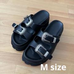 Ameri VINTAGE STEP UP MULE ヒールサンダル Ameri（アメリ）の「STEP UP MULE（パンプス）」 - WEAR