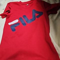 赤　FILA　Tシャツ　130