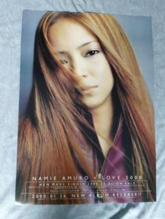 安室奈美恵 NAMIE AMURO LOVE 2000 ポスター - メルカリ