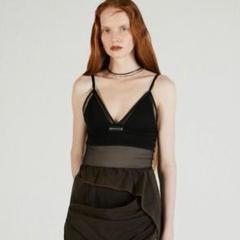 MAISON SPECIAL キャミソール Mixed Lace Camisole/ミックス