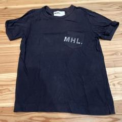MHL/エムエイチエル✨半袖シャツ バンドカラー ブルー サイズⅢ(Lサイズ) MHL/エムエイチエル✨半袖シャツ バンドカラー ブルー サイズⅢ