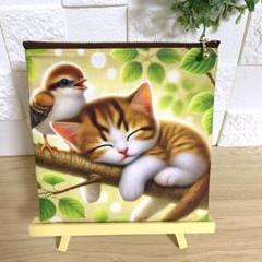 感謝sale❣️ 両面パネル　フラットポーチ