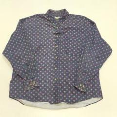 古着 オールド NATURAL ISSUE 90's 総柄 BD シャツ