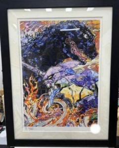 村上隆 版画 庵野秀明監督へのオマージュ: エヴァ&シン・ゴジラのサムネイル