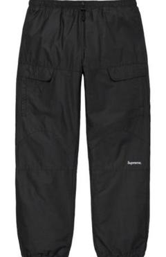 Supreme コットンシンチパンツ ワイドパンツ 黒 Ｓsize Cotton Cinch Pant | Supreme 22fw