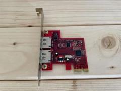 玄人志向 eSATA 拡張カード SATA3-PCIE-E2 Win11 OK