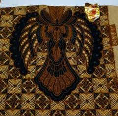 Batik Kerisインド更紗（ジャワ更紗）生地　茶系