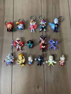 筋肉マン　タツノコプロ　デビルマン　ドロンジョ　キーホルダー　フィギュア