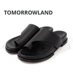 TOMORROWLAND レザー フスベットサンダル - メルカリ
