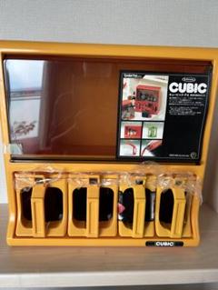 昭和レトロ　キュービック　調味料入れ　レトロポップ　箱付　未使用品　イエロー 昭和レトロ キュービック 調味料入れ レトロポップ 箱付 未使用