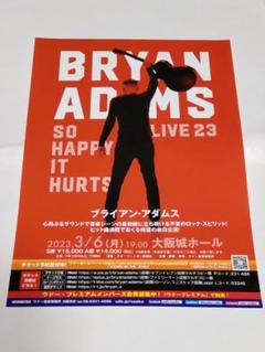 ブライアンアダムス　ーコンサート　ポスター　非売品　希少？ ブライアンアダムス ーコンサート ポスター 非売品 希少？