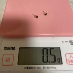 ピアス 18k ブラクラ ダイヤ