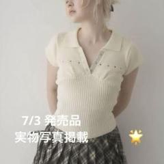 トップス andmary Lindsay logo tops ivory andmary Lindsay logo tops ivory - メルカリ