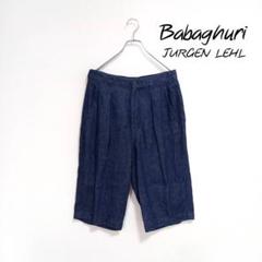 Babaghuri (ババグーリ) JURGEN LEHL リネンショートパンツ Babaghuri Jurgen Lehl / ババグーリヨーガンレール | リネン