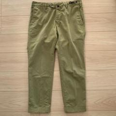 BEAMS F別注 PT01 カーキ オリーブ スラックス スーパースリム 48 BEAMS F別注 PT01 カーキ オリーブ スラックス スーパースリム