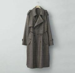 廃盤⭐︎貴重◾️stein LAY OVERSIZED OVERRAP COAT S stein OVERSIZED OVERLAPED TRENCH COAT・BEIGE - tity