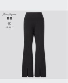 新品Mame Kurogouchi リブニット フレア パンツ 1 グレー 2025年最新】マメ／マメクロゴウチ レディース パンツ その他の