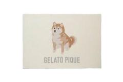 匿名配送 ジェラートピケ gelato pique 柴犬モチーフ ブランケット