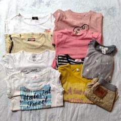 女の子 130cm 10着セット まとめ売り 半袖Tシャツ トップス ショーパン