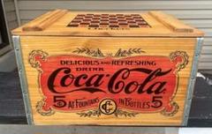 Coca-Cola ヴィンテージ木製ボックス