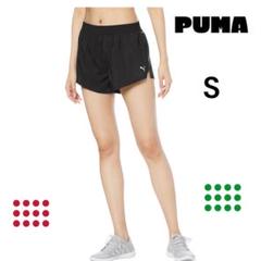 PUMAパンツ ランニング 速乾 ウーブン 3インチ ショーツ ブラックS