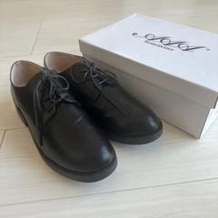 AAA + プレーントゥマニッシュシューズ　ブラック　size43 27.5cm