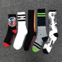 ❗️激安❗️訳ありソックス5足セット ヴァンズ スタンスソックス サンタクルーズ