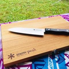 新品未使用 スノーピーク(snow peak) マナイタセット L まな板 包丁