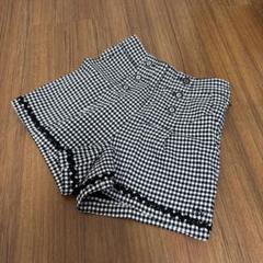 SALE☆メゾピアノジュニア ギンガムチェックパンツ M