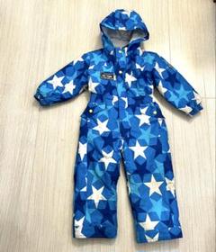 スキーウェア 100サイズ 星柄 男の子 つなぎ オールインワン
