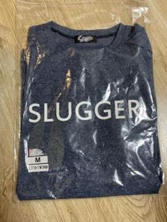 久保田スラッガーTシャツ sizeXO colorネイビー＋水色＋白