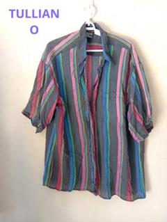 90s TULLIANO Lakers フルジップ ジャケット ベージュ 薄紫