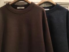 confect wool smooth crew neck pullover