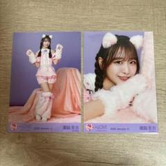 し*ら様 ＝LOVE 瀧脇笙古 生写真 7周年衣装 猫 直筆 ヒキ ノーマル コ LOVE 瀧脇笙古 7周年コンサート衣装 猫衣装 生写真 セミコン