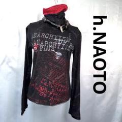 00s 希少 h.anarchy スカルハイネックカットソー punk y2k