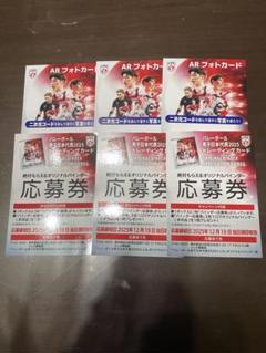バレーボール男子日本代表2025 応募券3口