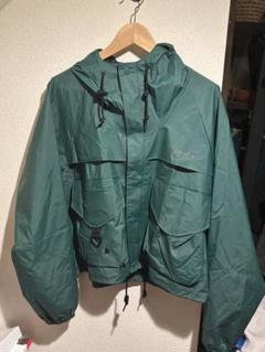 90’s Columbia PFGジャケット pvc フィッシングジャケット 90年代 90s コロンビア アウトドア パーカー 緑 グリーン
