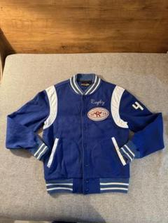 【美品】POLO RALPHLAUREN スタジャン ネイビー/ホワイト 楽天市場】スタジャン メンズ（ブランドラルフローレン）の通販