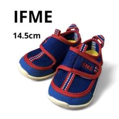 IFME イフミー サンダル 14.5cm ネイビー レッド 水陸両用